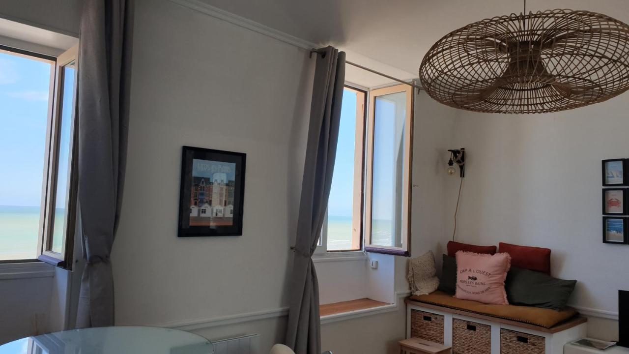 Villa Mignon grand studio vue Mer Mers-les-Bains Eksteriør bilde